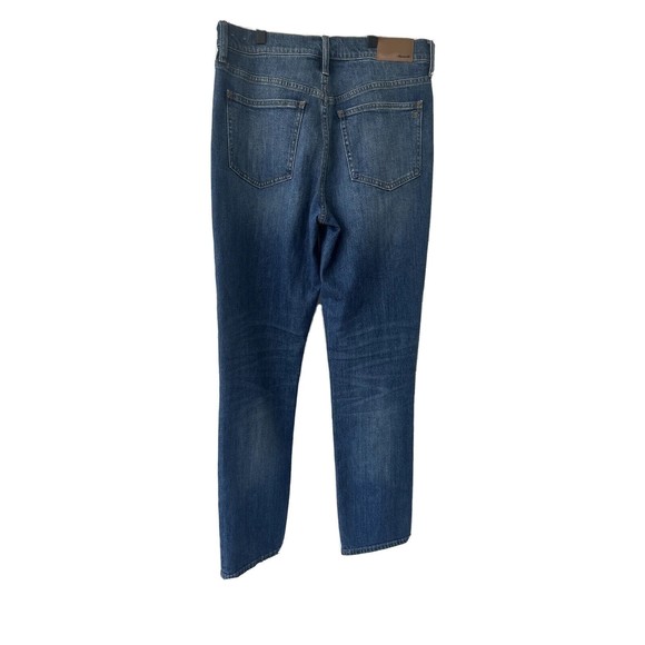 Madewell Size 29 The Perfect Vintage Crop Jeans Button Fly Barnsdale Wash - Picture 8 of 16